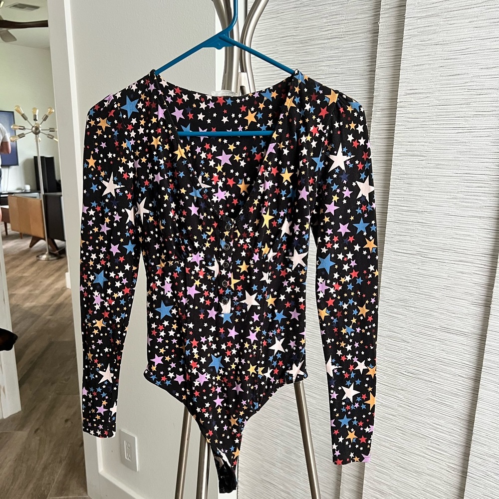 Free people long sleeve body suit